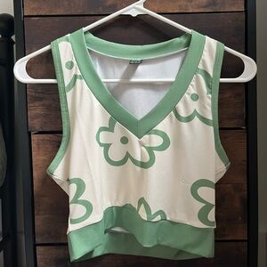 Flower tank top